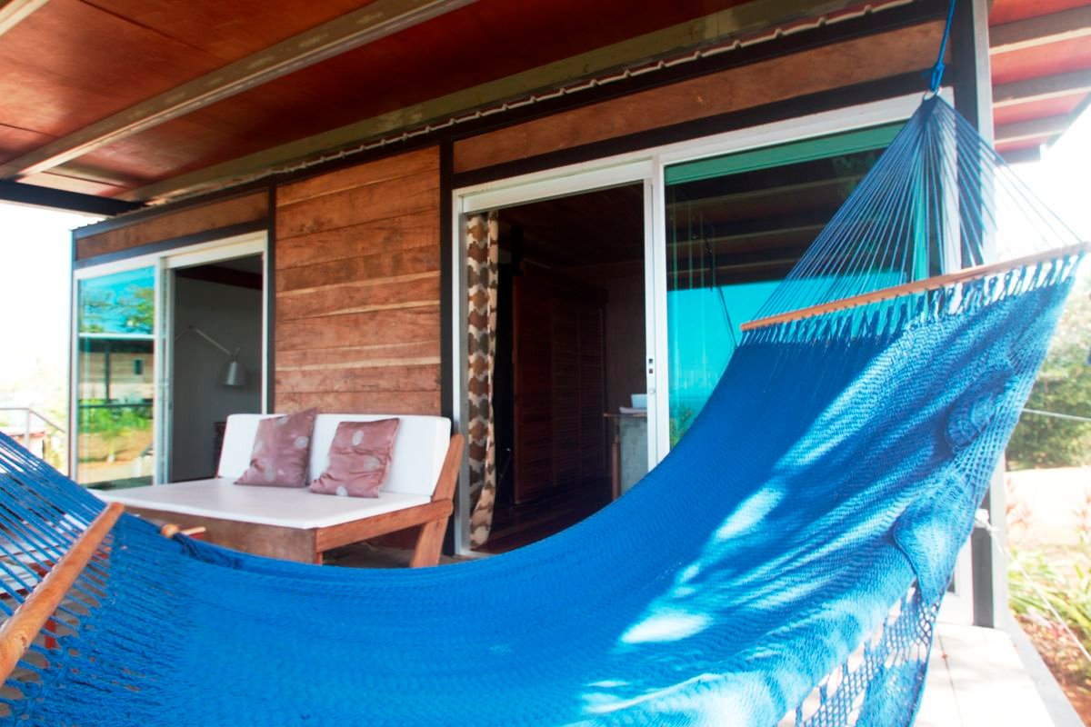 Bungalow con hamacas de Camino del Sol